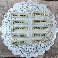 Бирки тканевые "HandMade", 10 шт