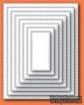 Ножи от Memory Box - Stitched Rectangle Layers craft dies - ScrapUA.com
