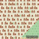 Двусторонний лист картона от American Crafts - Get Cozy, 30х30 см, 1 шт. - ScrapUA.com