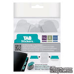 Прозрачные разделители от We R Memory Keepers - Stickers - Tab - File, 12 шт. - ScrapUA.com