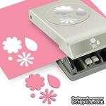 Фигурный дырокол EK Tools - Flowers &amp; Leaves Large Punch - ScrapUA.com