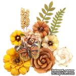 Цветы Prima - Pumpkin Pie - Autumn Sunset, 12 шт. - ScrapUA.com