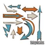 Нож для высечки Sizzix Bigz Die - Artful Arrows, 659433 - ScrapUA.com