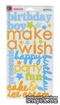 Наклейки - American Crafts - Party Time Boy Words - ScrapUA.com