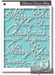 Маска от Memory Box - STENCILS- Cursive Merry - ScrapUA.com