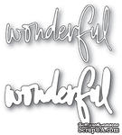 Ножи для вырубки от Memory Box - Wonderful Jotted Script - ScrapUA.com