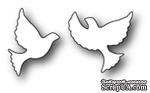 Ножи от  Memory Box  -  DIES- Peace Doves - ScrapUA.com