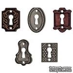 Набор металлических украшений Tim Holtz - Keyholes - ScrapUA.com