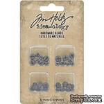 Набор металлических украшений Tim Holtz - Idea-Ology Metal Hardware Heads, 32 штуки - ScrapUA.com