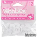 Пружинки для крепления декора на открытке - Action Mini Wobble Spring, 12 штук (набор) - ScrapUA.com