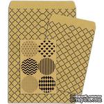 Конверты-пакетики из крафт-бумаги BoBunny - Kraft Gift Bags Quatrefoil - ScrapUA.com