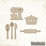 Чипборд Blue Fern Studios - Cute Kitchen Set - ScrapUA.com