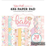 Набір паперу Hello Baby Girl, 15х15см, Echo Park, BG171023 - ScrapUA.com