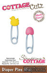 Лезвие CottageCutz - Diaper Pins Mini, 4,5х4,5 см - ScrapUA.com