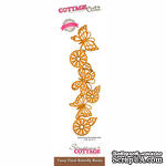 Лезвие CottageCutz Fancy Floral Butterfly Border (Elites) - ScrapUA.com