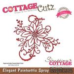 Лезвие CottageCutz Elegant Poinsettia Spray (Elites) - ScrapUA.com