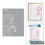 Папка для тиснения от Spellbinders - Rose Flourish Cut and Emboss Folder - ScrapUA.com