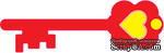 Лезвие Heart Key от Cheery Lynn Designs - ScrapUA.com