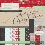 Набор бумаги DCWV - Home For Christmas, 30х30 см, 24 листа - ScrapUA.com