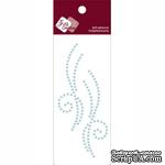 Украшение из жемчуга от Zva Creative - Flourishes - soft blue pearl, цвет голубой - ScrapUA.com