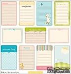 Карточки (высечки) для журналинга от October Afternoon - “Farm Fresh” Collection - Ducks Journal, 11 шт. - ScrapUA.com