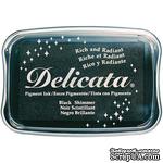 Чернила Tsukineko Delicata Ink Pad - Black Shimmer - ScrapUA.com