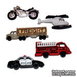 Набор декоративных пуговиц Dress It Up - Ready to Roll - ScrapUA.com