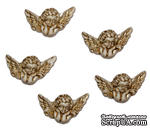 Набор декоративных пуговиц Dress It Up - Angels/Cherubs - ScrapUA.com