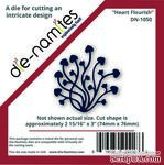 Лезвие Die-Namites - Heart Flourish - ScrapUA.com