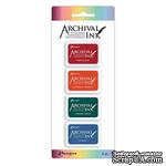 Набор архивных чернил Ranger - Archival Mini Ink Pads - Kit 1 - ScrapUA.com
