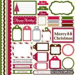 Наклейки от Echo Park-D&amp;S Christmas - ScrapUA.com