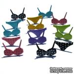 Набор брадсов Eyelet Outlet - Bikini Brads, 12 штук - ScrapUA.com