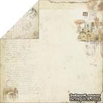 Лист двусторонней скрапбумаги Fabscraps - Marie Antoinette Double-Sided Paper - Perfumes, 30х30 см - ScrapUA.com