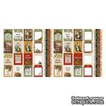 Набор полос с картинками для декорирования Winter botanical diary 5х30,5 см, ТМ Фабрика Декора - ScrapUA.com