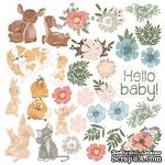 Лист с картинками для вырезания Baby&amp;Mama, ТМ Фабрика Декору - ScrapUA.com