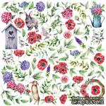Лист с картинками для вырезания Summer mood 30х30 см, ТМ Фабрика Декора (01086F) - ScrapUA.com