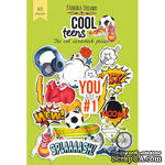 Набор высечек, коллекция Cool Teens, 65шт, ТМ Фабрика Декору - ScrapUA.com