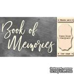 Набор чипбордов TM Fabrika Decoru Book of memories, FDCH-281, цвет молочный - ScrapUA.com