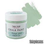Меловая краска Chalk Paint Винтажная зелень 50ml, ТМ Фабрика Декора - ScrapUA.com