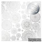 Ацетатный лист с фольгированием Silver Napkins, ТМ Фабрика Декора - ScrapUA.com