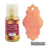 Сухая краска Magic paint with effect, цвет Фуксия с золотом, 15мл - ScrapUA.com