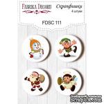 Набор скрапфишек Фабрика Декору из 4 шт FDSC 111 - ScrapUA.com