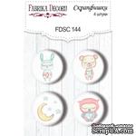 Набор скрапфишек Фабрика Декору из 4 шт. FDSC 144 - ScrapUA.com