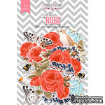 Набор высечек, коллекция Red Rose, 57 шт., ТМ Фабрика Декора - ScrapUA.com