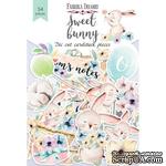 Набор высечек коллекция Sweet bunny 54 шт, ТМ Фабрика Декора - ScrapUA.com