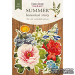 Набір висічок Summer botanical story, 47 шт, ТМ Фабрика Декору - ScrapUA.com