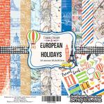 Набор скрапбумаги European Holidays, 30,5x30,5см, Фабрика Декору - ScrapUA.com