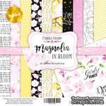 Набор скрапбумаги Magnolia in bloom, с золотым фольгированием,30,5x30,5 см, ТМ Фабрика Декору - ScrapUA.com