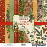 Набор скрапбумаги Winter botanical diary 30,5x30,5 см, 10 листов, ТМ Фабрика Декора - ScrapUA.com