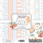 Набор скрапбумаги Baby&amp;Mama, 20x20 см, ТМ Фабрика Декору - ScrapUA.com